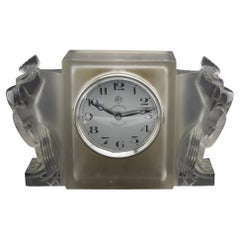 Horloge Deux coqs Rene Lalique C1929