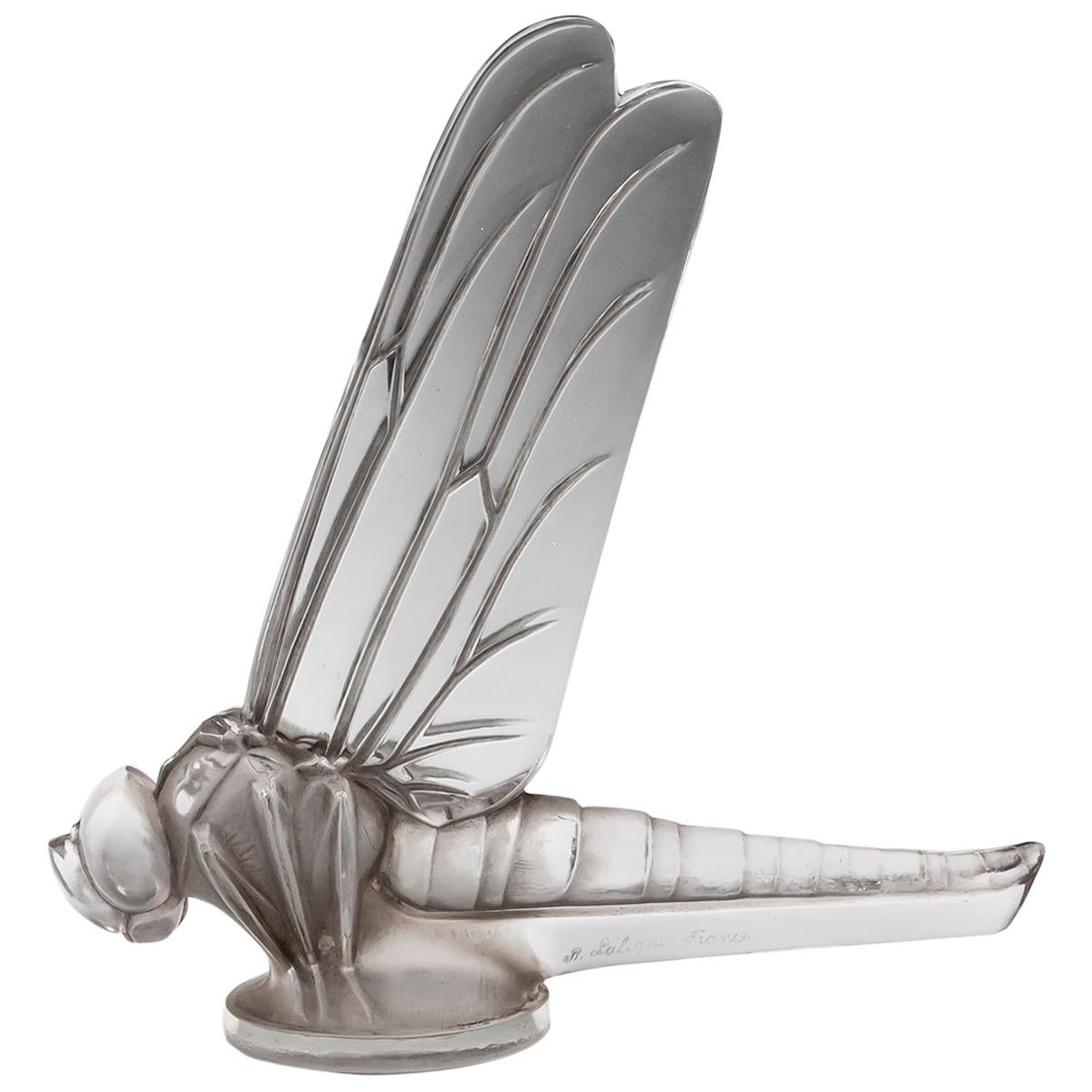 René Lalique Dragonfly Car Mascot or Grande Libellule