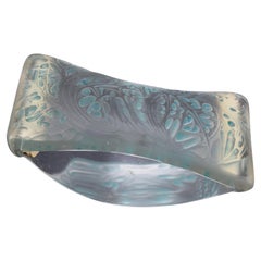 Rene Lalique Feuilles D'artichaut stationären Rocker Blotter C1920