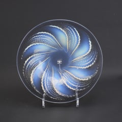 Rene Lalique Fleurons coupe plate C1935