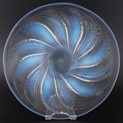 Rene Lalique Fleurons Plate Designed 1935