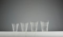 René Lalique, verres "Fleurs", France 1933