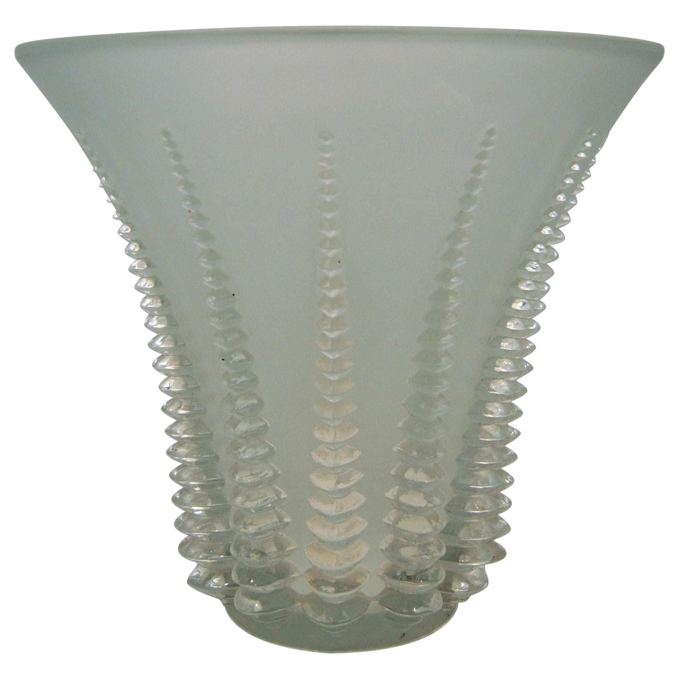 René Lalique “Font -Romeu“ Vase