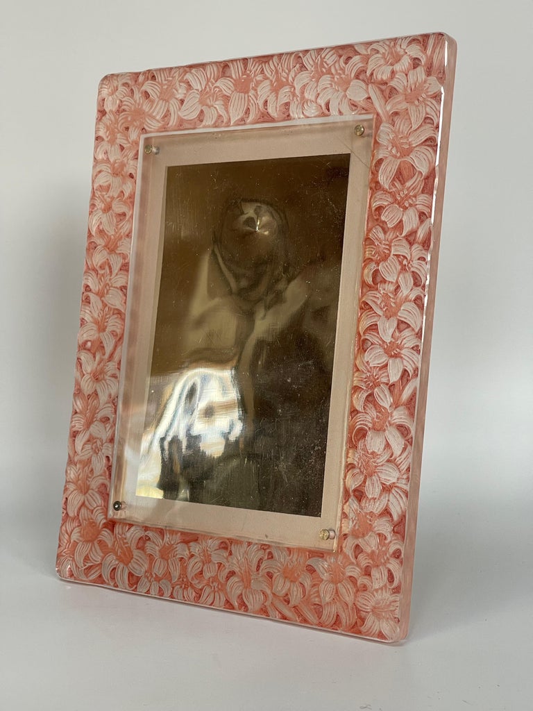 René Lalique Frame Lys at 1stDibs | lalique picture frame, pompano