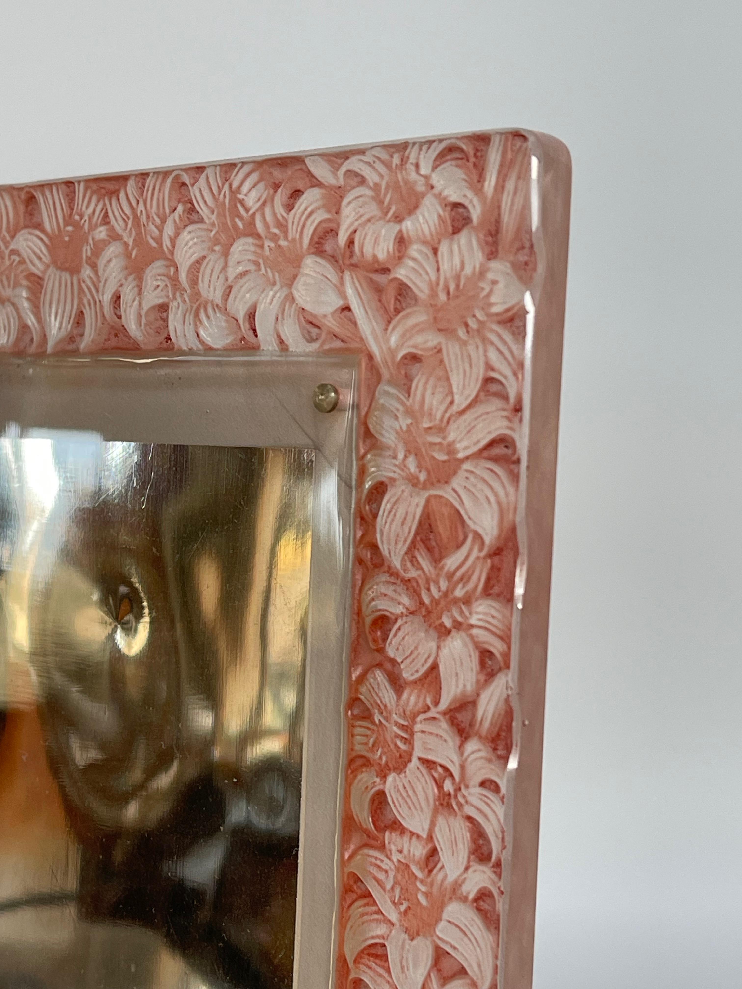 Verre d'art René Lalique Cadre Lys  en vente
