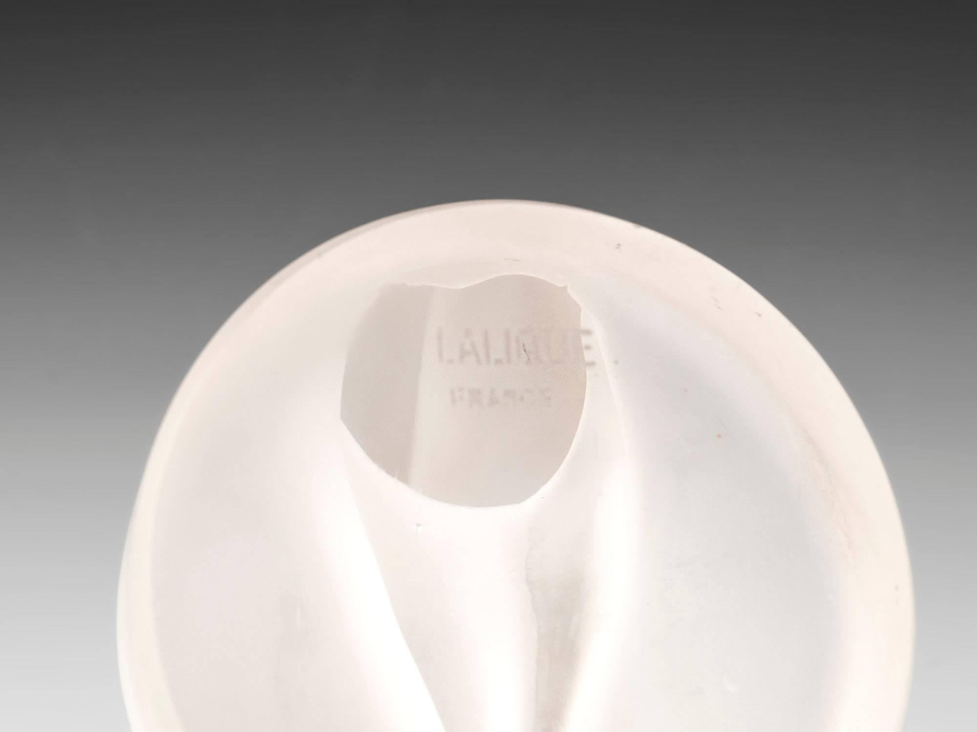 Glass Rene Lalique France Chrysis Female Nude Paper Weight 20th Century For Sale