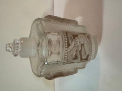 Rene Lalique France Helene Crystal Perfume Bottle circa 1940