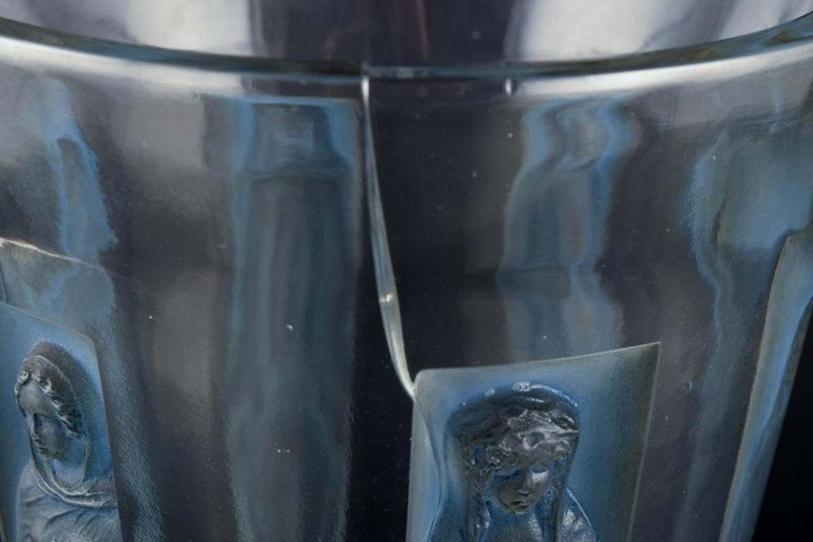 René Lalique, Francia. Vaso grande 