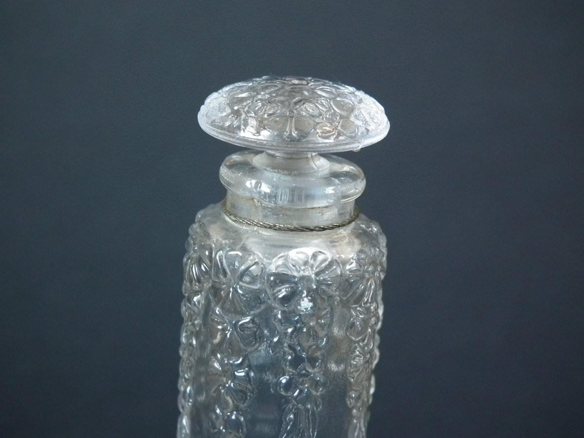 Art Deco Rene Lalique Frosted Glass 'Chypre' Perfume Bottle