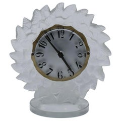 Reloj Roitelets de cristal esmerilado René Lalique