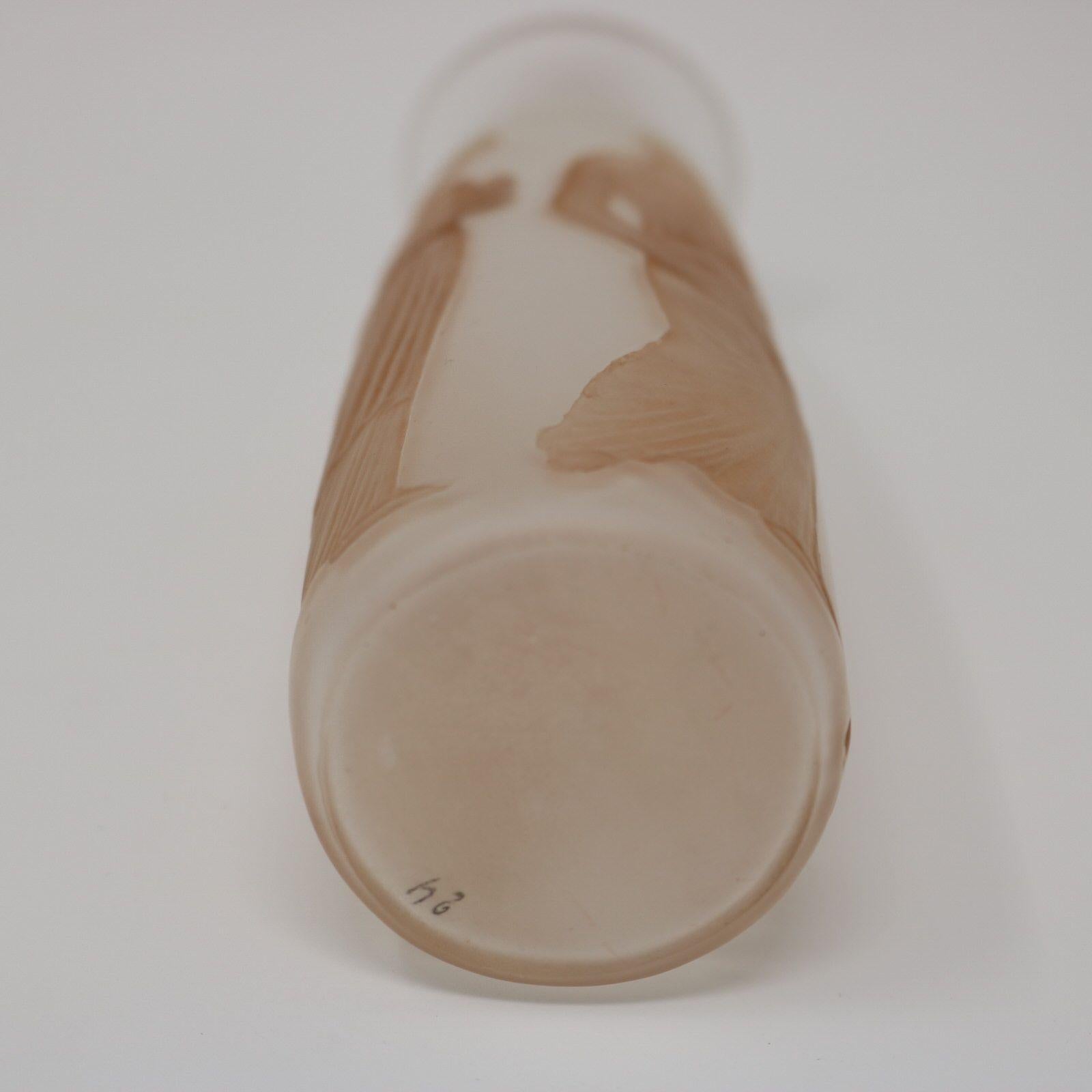 Rene Lalique Glass Ambre Antique Perfume Bottle in vendita 5