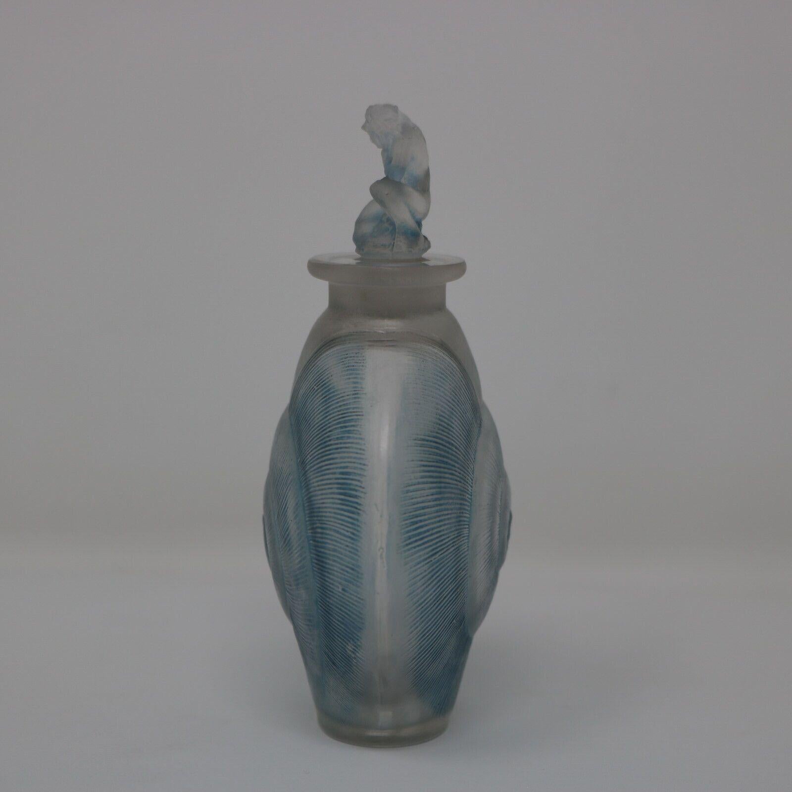 Art Nouveau Rene Lalique Glass Amphitrite Perfume Bottle