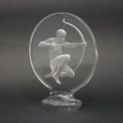 Rene Lalique Glass Archer Car Mascot