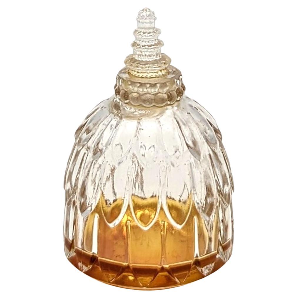 Frasco de perfume art déco de cristal René Lalique "Narcisse"