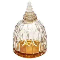 René Lalique glass art deco perfume bottle "Narcisse"
