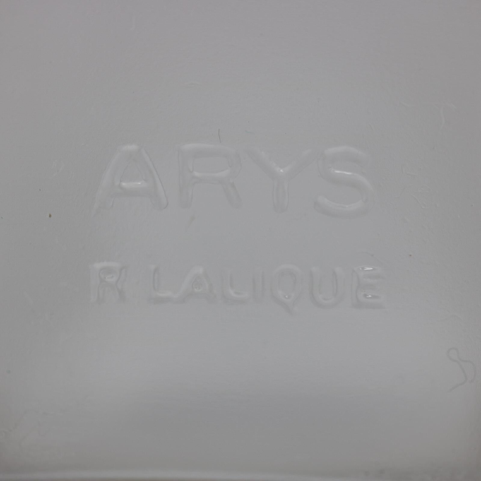 Rene Lalique Glass Arys 'Rien Que Du Bonheur' Perfume Bottle For Sale 7