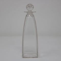 Rene Lalique Glass Arys 'Rien Que Du Bonheur' Perfume Bottle