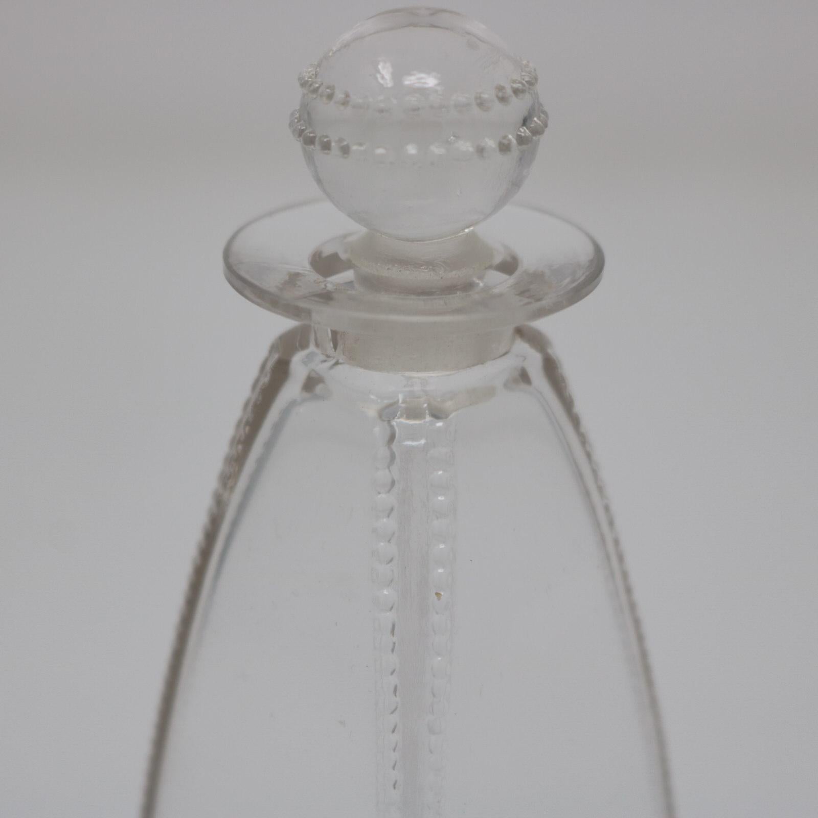 Bottiglia di profumo Arys 'Rien Que Du Bonheur' in vetro di Rene Lalique in vendita 3