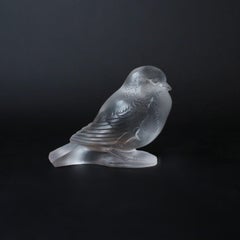 Rene Lalique Glass Bird