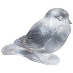 Rene Lalique Glass Bird