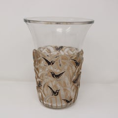 Rene Lalique Glass Borneo Vase