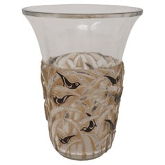Borneo-Vase aus Glas von Rene Lalique