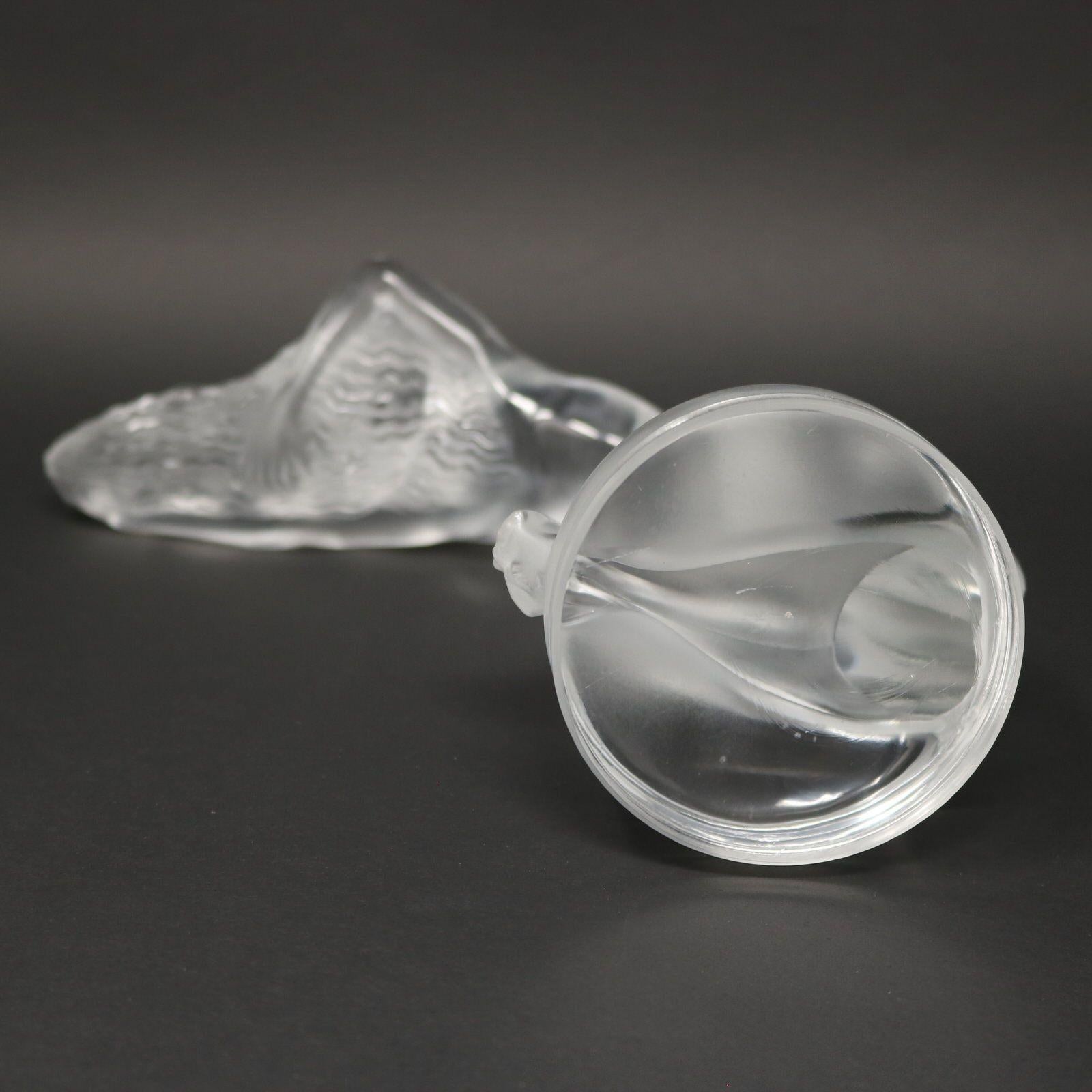 Rene Lalique Mascota de Cristal Chrysis Car en venta 5