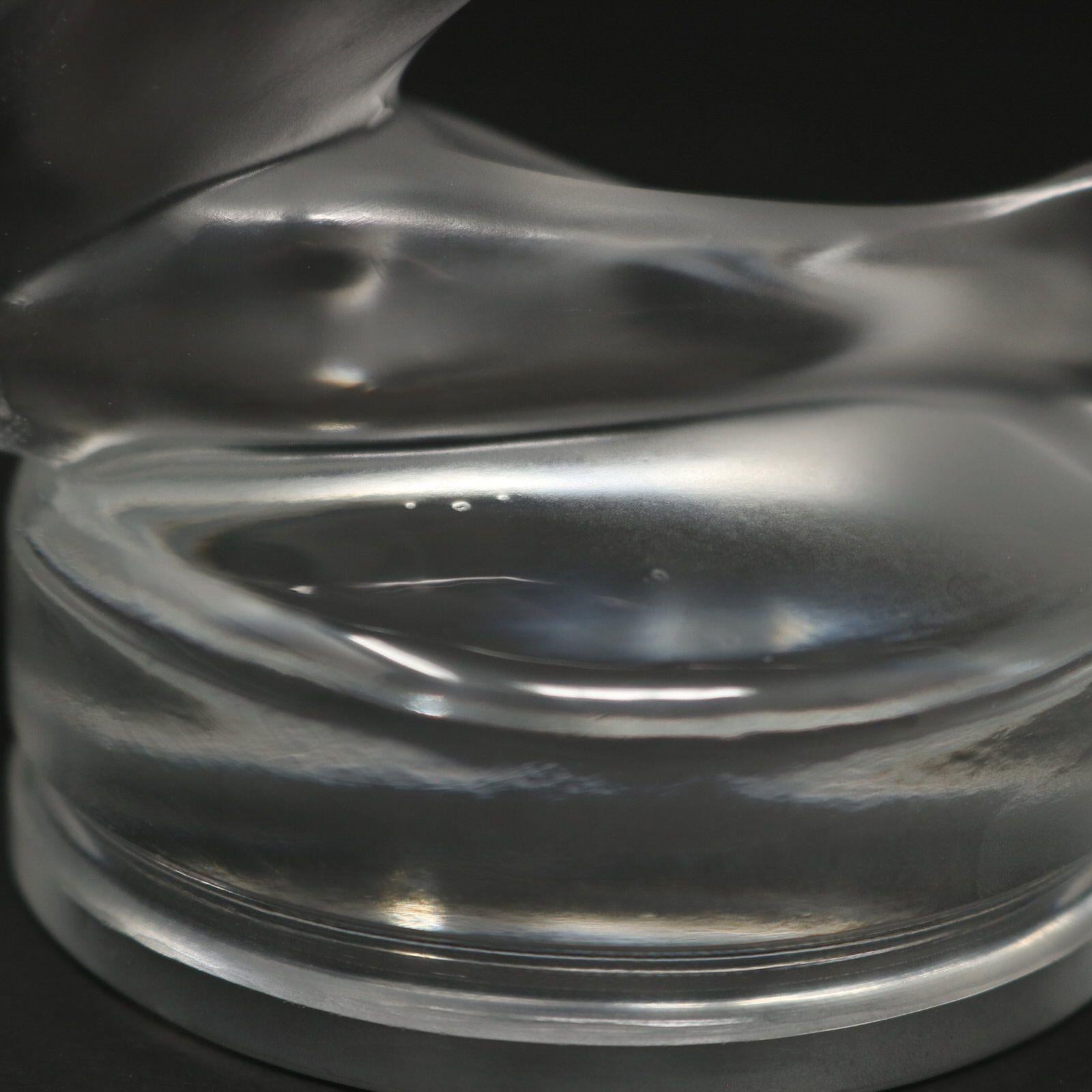 Rene Lalique - Mascot de voiture chrysolique en verre en vente 8