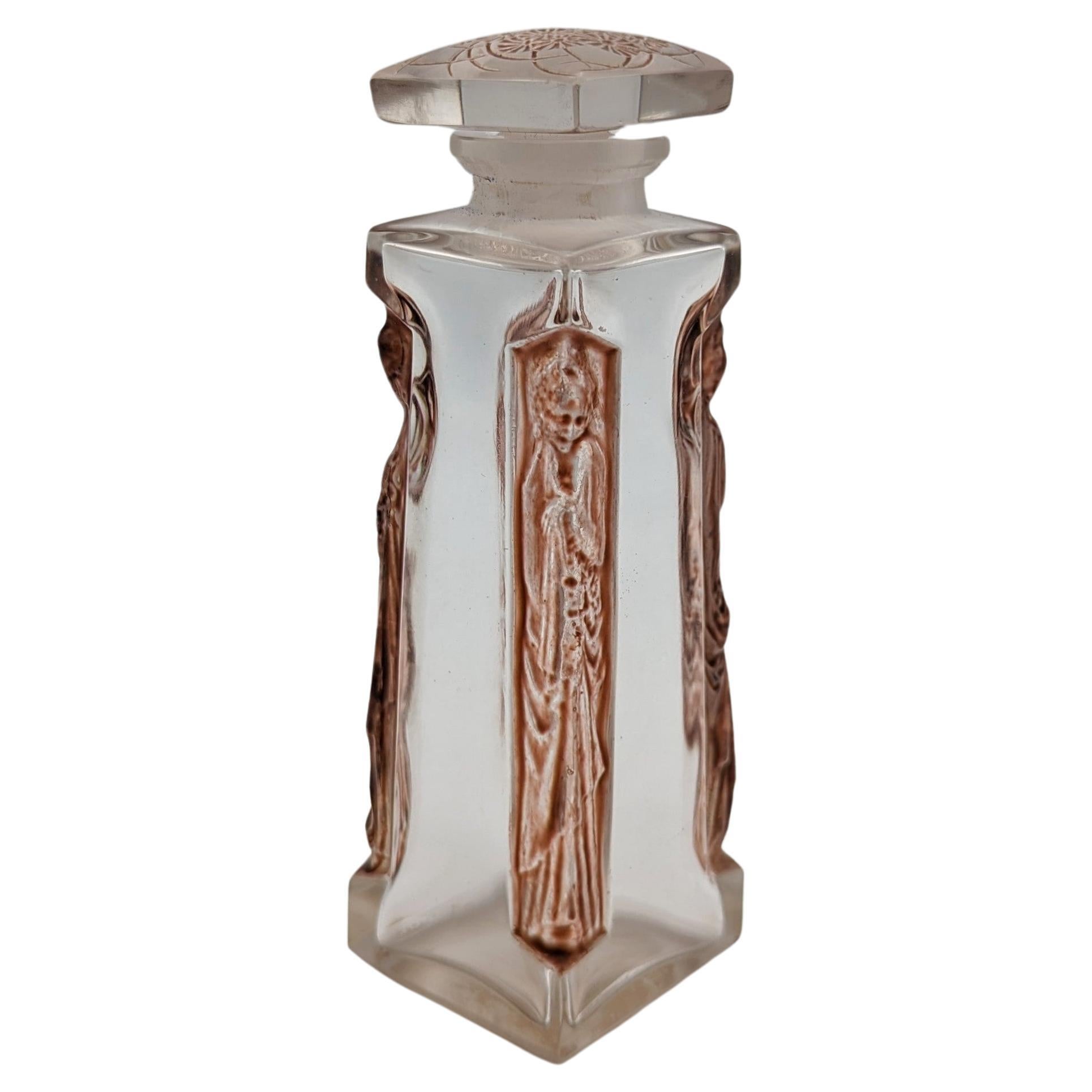 René Lalique an early glass perfume bottle "Ambre D’Orsay"