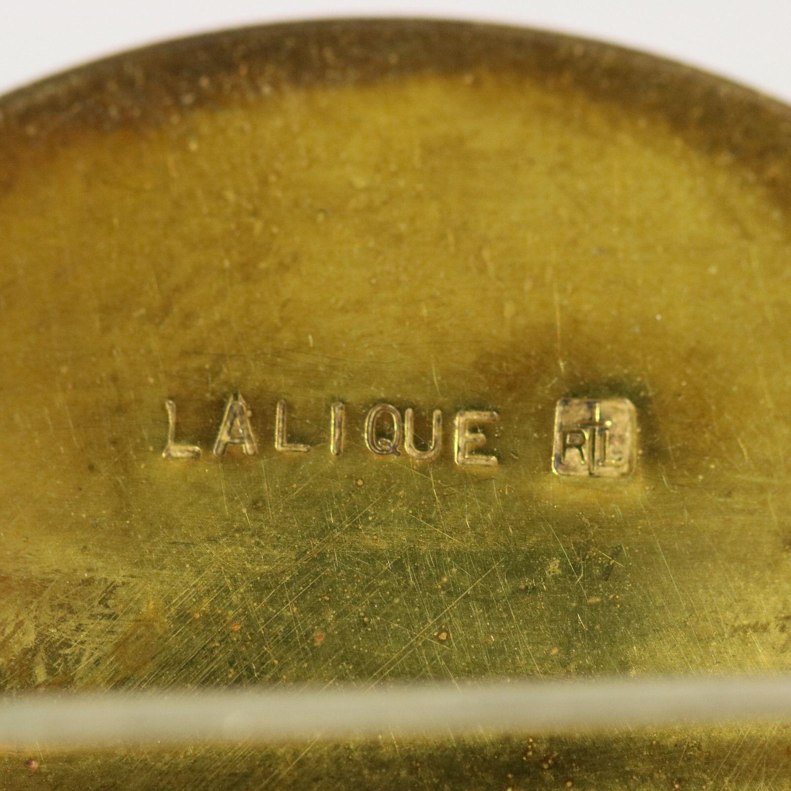 Spilla Grenouilles (rane) in vetro di Rene Lalique in vendita 2