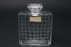 Rene Lalique Glass 'Houbigant, Violette' Perfume Bottle