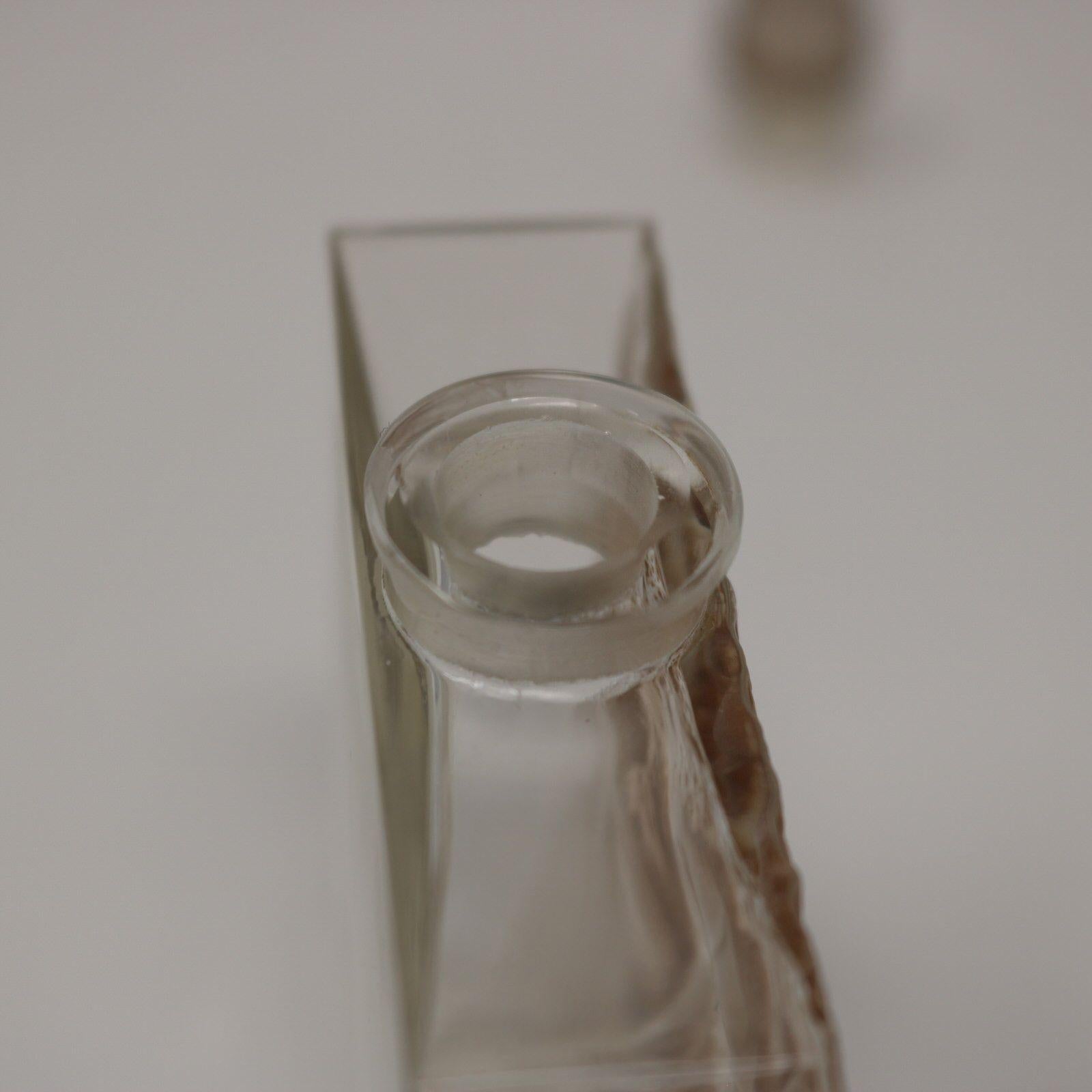 Rene Lalique Glass L'elegance Perfume Bottle 7