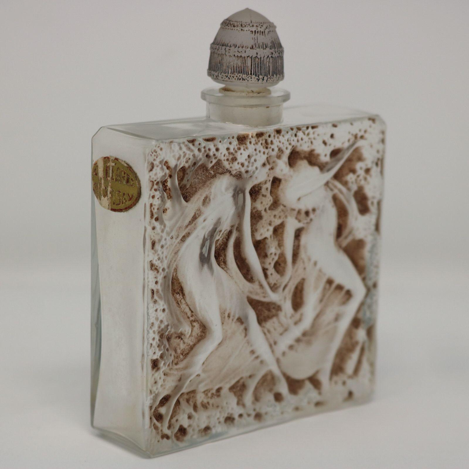 Rene Lalique Glass L'elegance Perfume Bottle 1