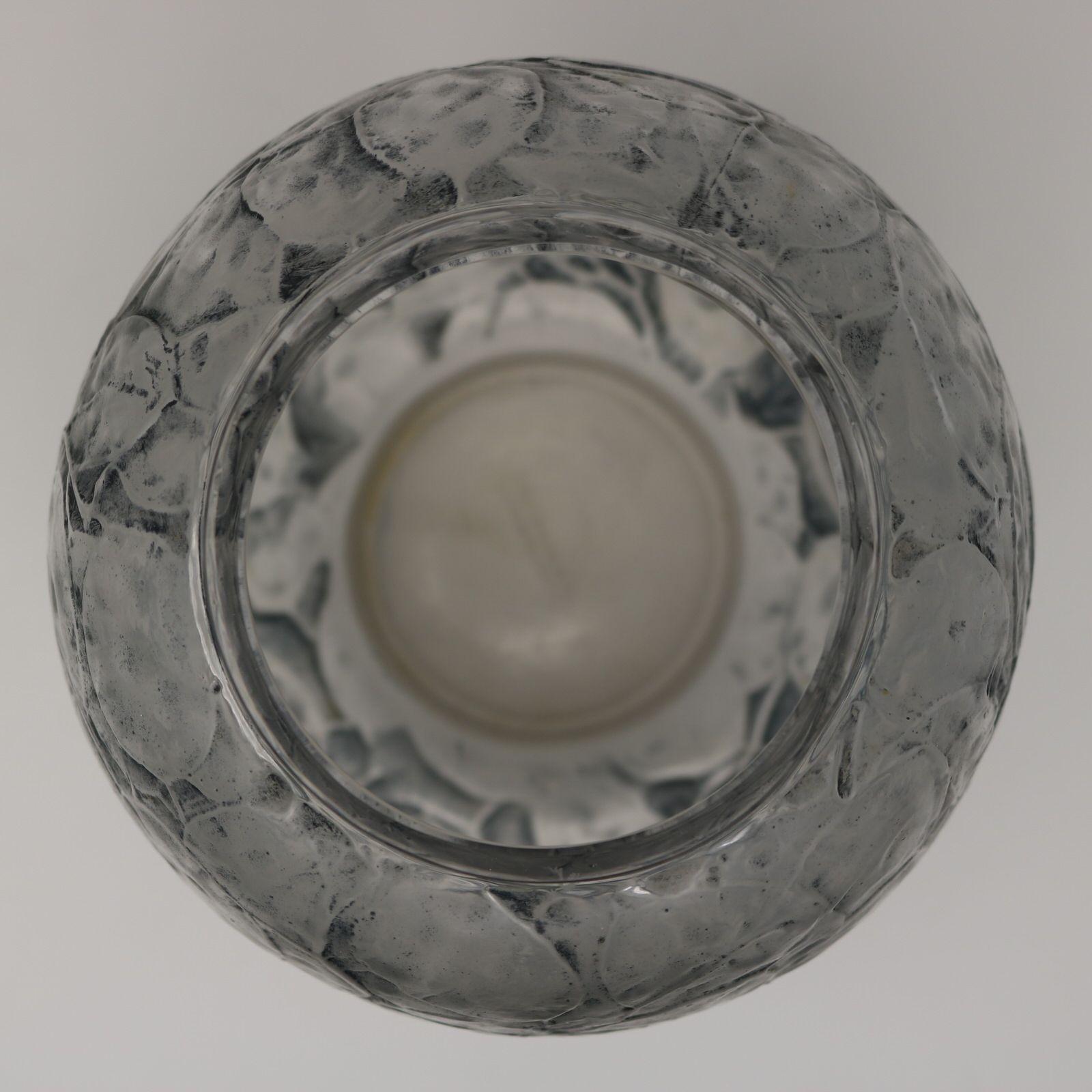 Rene Lalique Glass Monnaie du Pape Vase 1
