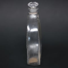 René Lalique Glass Pavots D'Argent Perfume Bottle