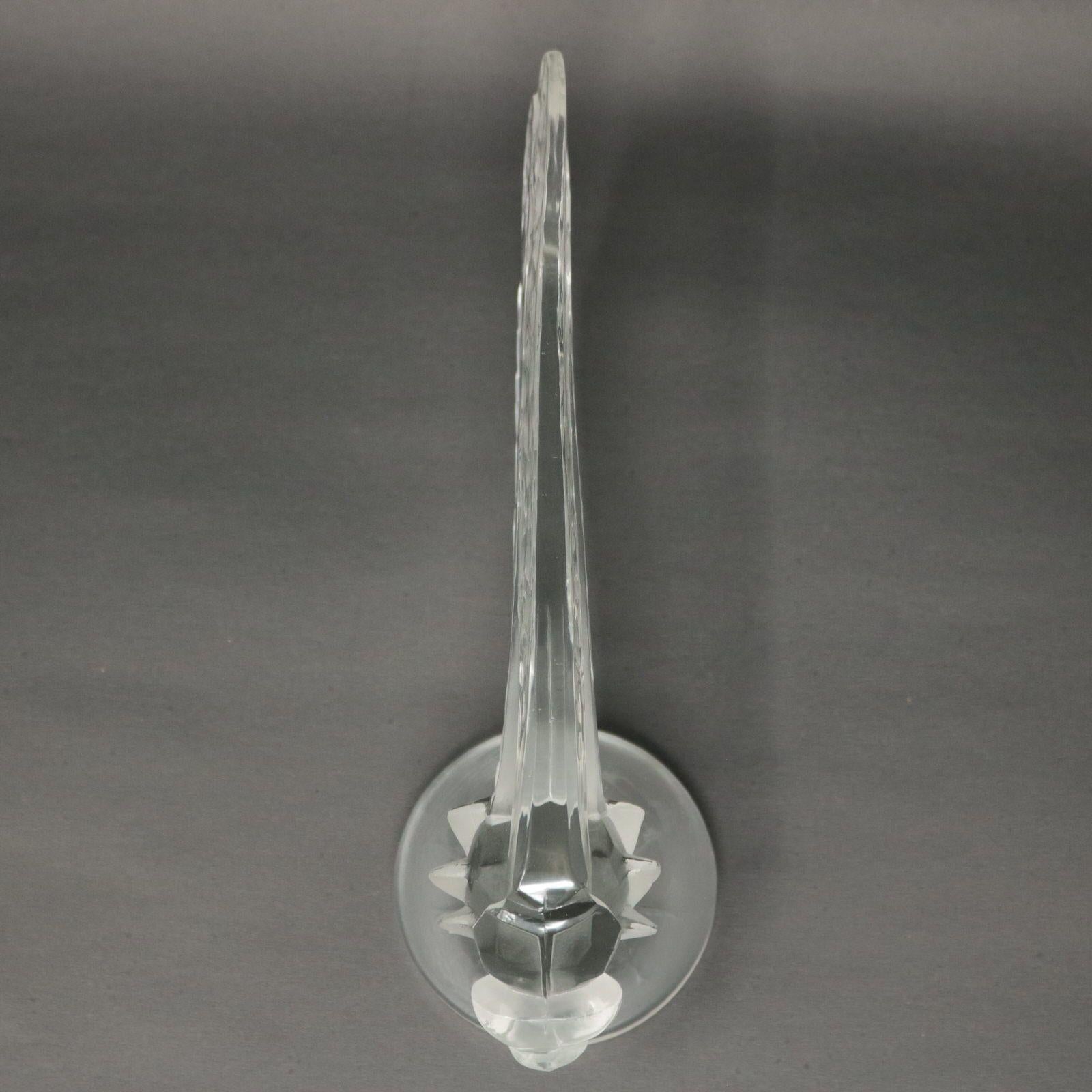Rene Lalique Glass 'Petite Libellule' Car Mascot 4