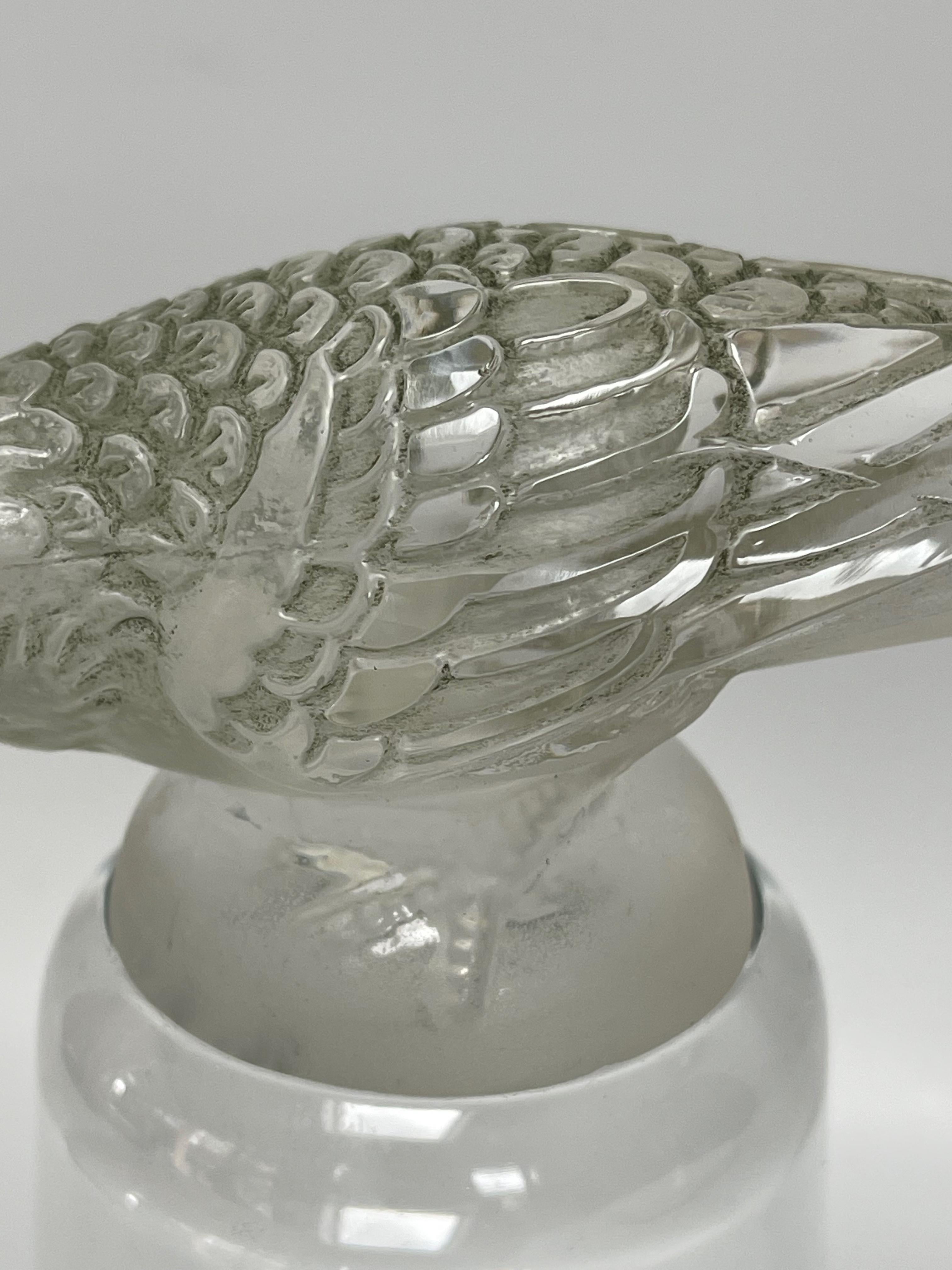 René Lalique Goldfinch Paperweight Created In 1931 For Sale 5