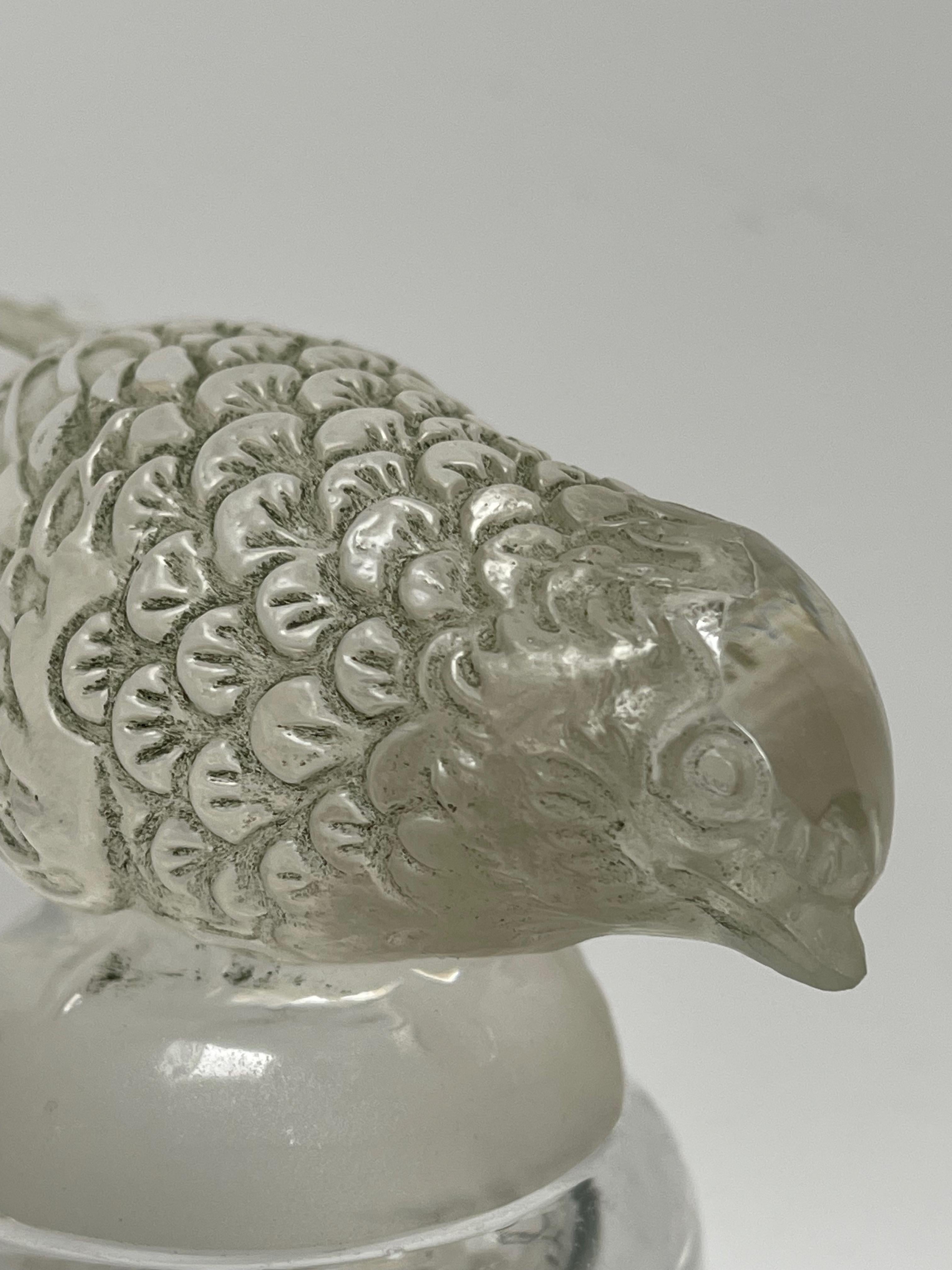 René Lalique Goldfinch Paperweight Created In 1931 For Sale 9