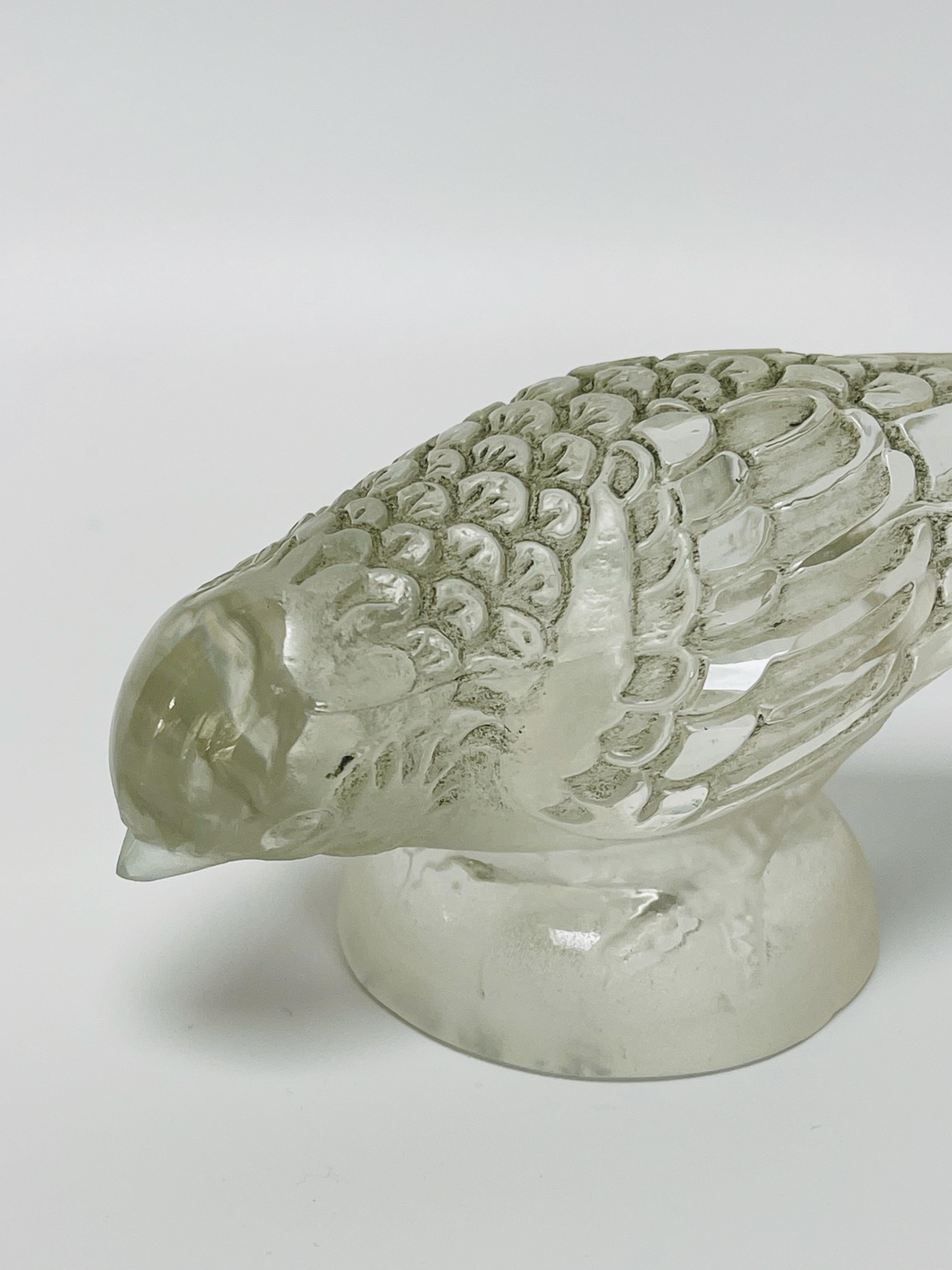 René Lalique Goldfinch Paperweight Created In 1931 For Sale 1