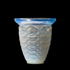 René Lalique Guirlandes Opalescent Vase Bowl