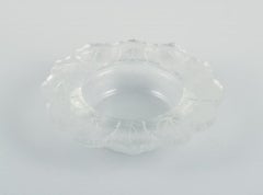 Rene Lalique, Honfleur bowl in art glass. 1960/70s.