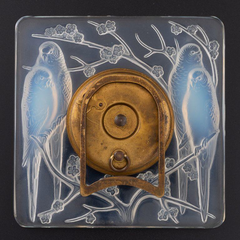 Inseperables-Uhr von Rene Lalique, entworfen 1927 Marcilhac 765 (Französisch) im Angebot