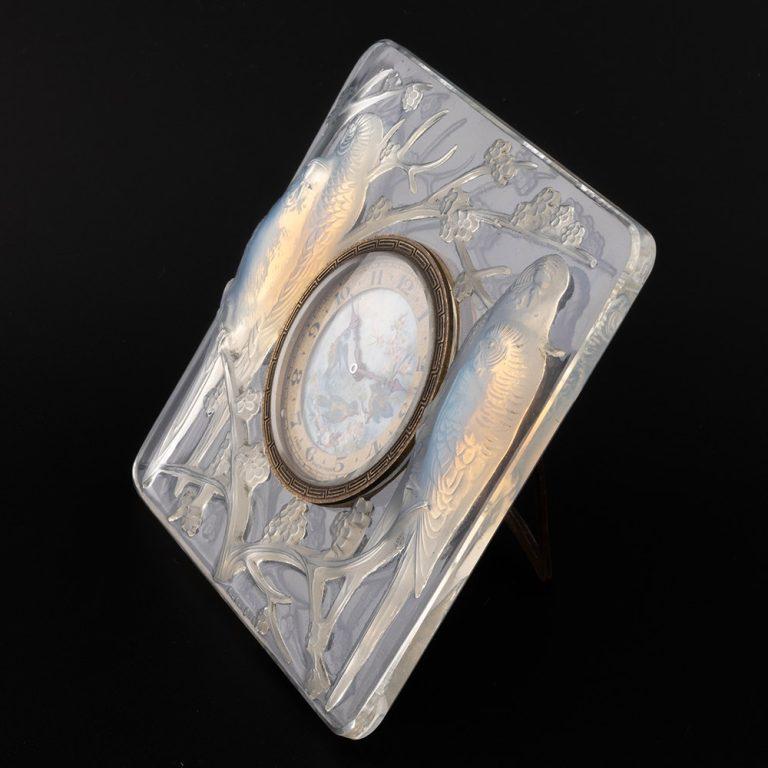 Inseperables-Uhr von Rene Lalique, entworfen 1927 Marcilhac 765 im Zustand „Gut“ im Angebot in Tunbridge Wells, GB