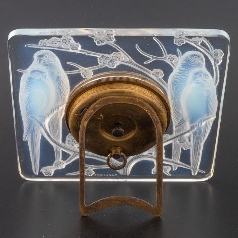 Inseperables-Uhr von Rene Lalique, entworfen 1927 Marcilhac 765 (Frühes 20. Jahrhundert) im Angebot