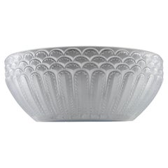 Used René Lalique, "Jaffa" Bowl, French Art Deco 1930s