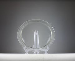 René Lalique "Jaffa" Service Platter — French Art Déco, 1930s