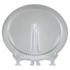 René Lalique "Jaffa" Service Platter — French Art Déco, 1930s
