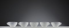René Lalique, Tee-/Kaffeeservice "Jaffa", französisches Art Déco 1930er Jahre