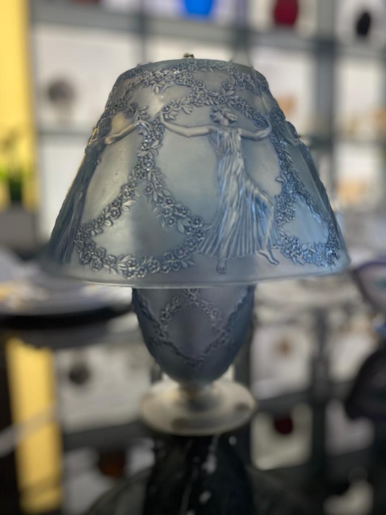 Art Deco René Lalique Lamp 