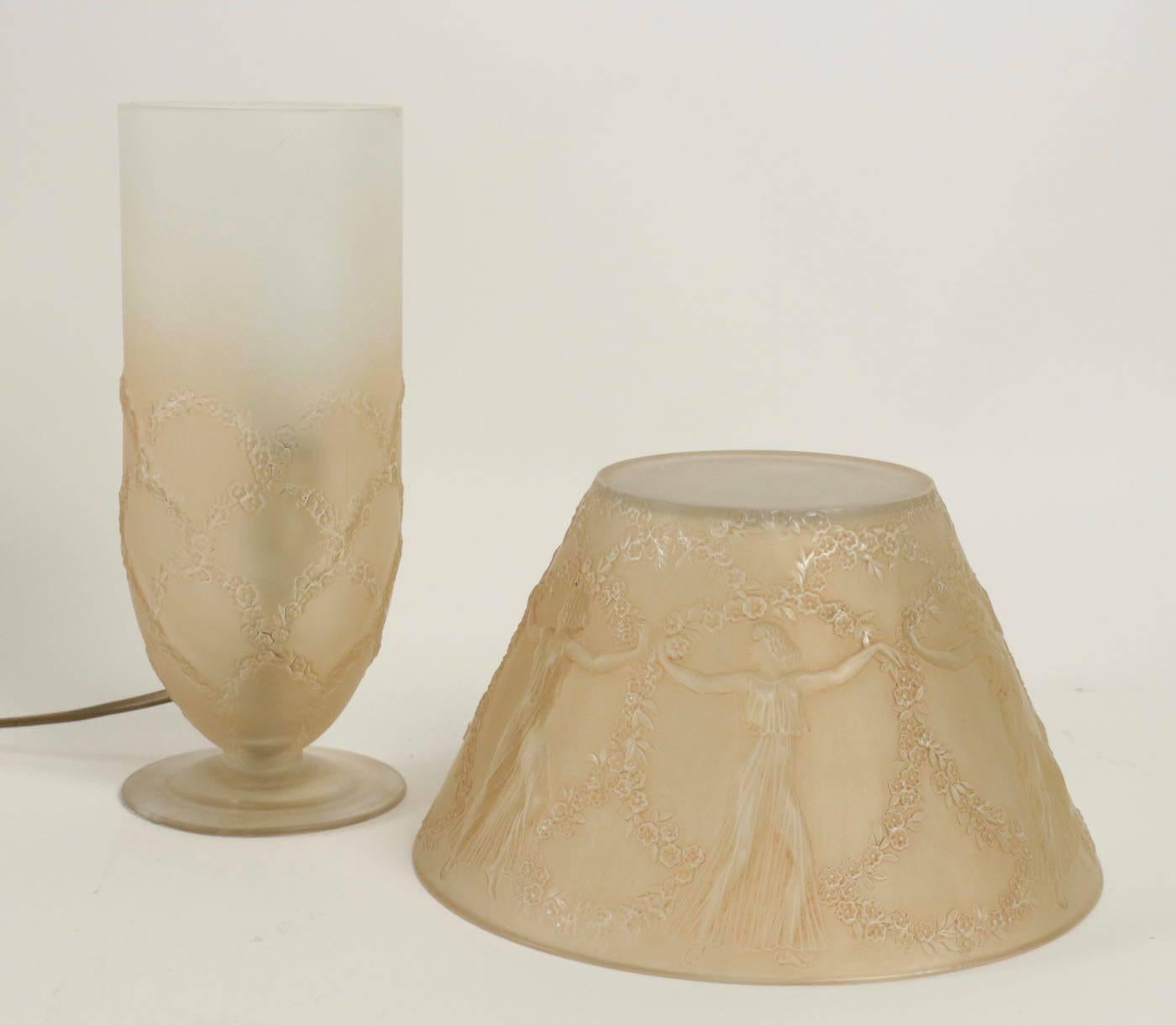 René Lalique Lamp 